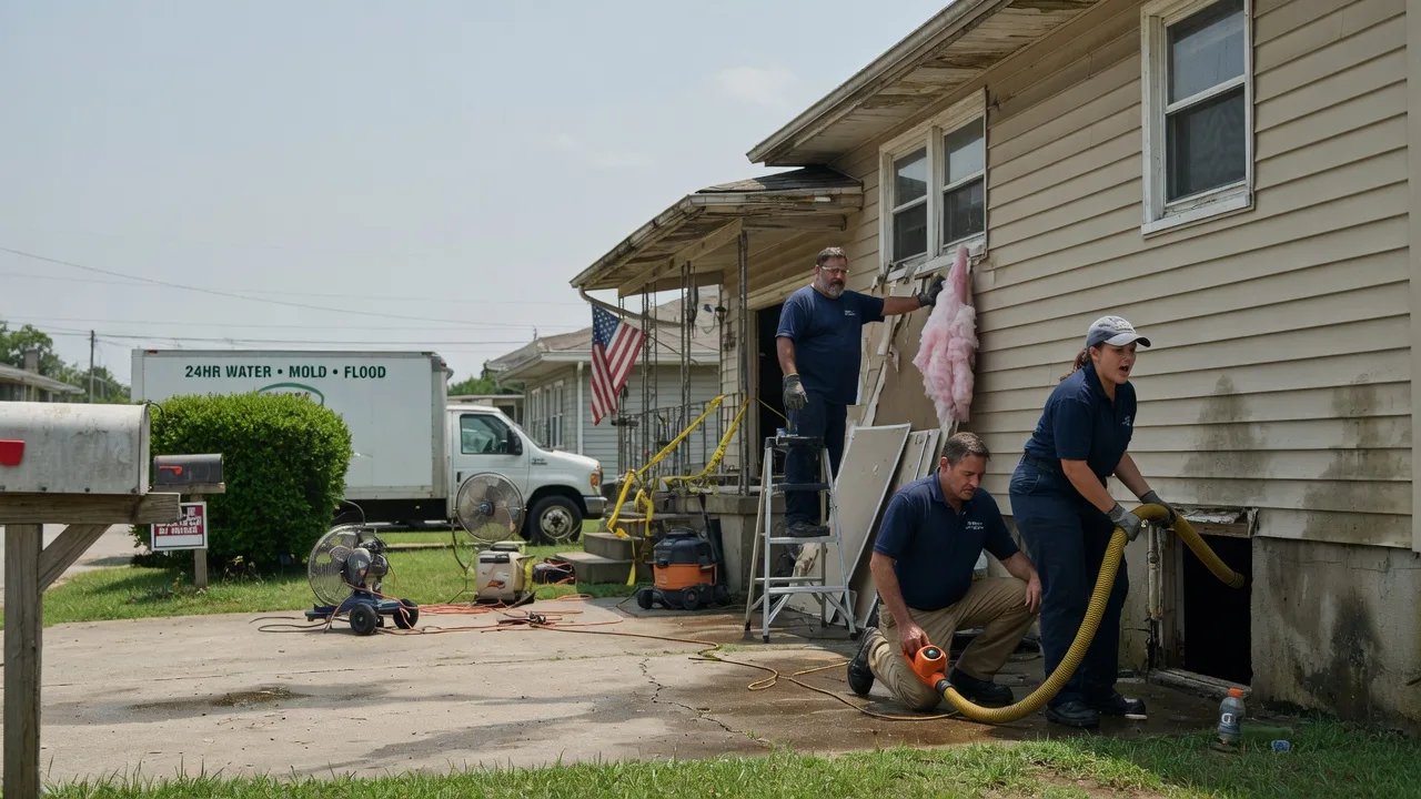 Water Damage Repair in Woodstock, IL near me